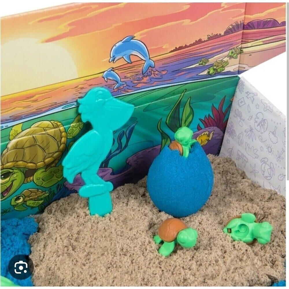 Kinetic Sand Project Planet Turtle Beach Set - Picture 3 of 5